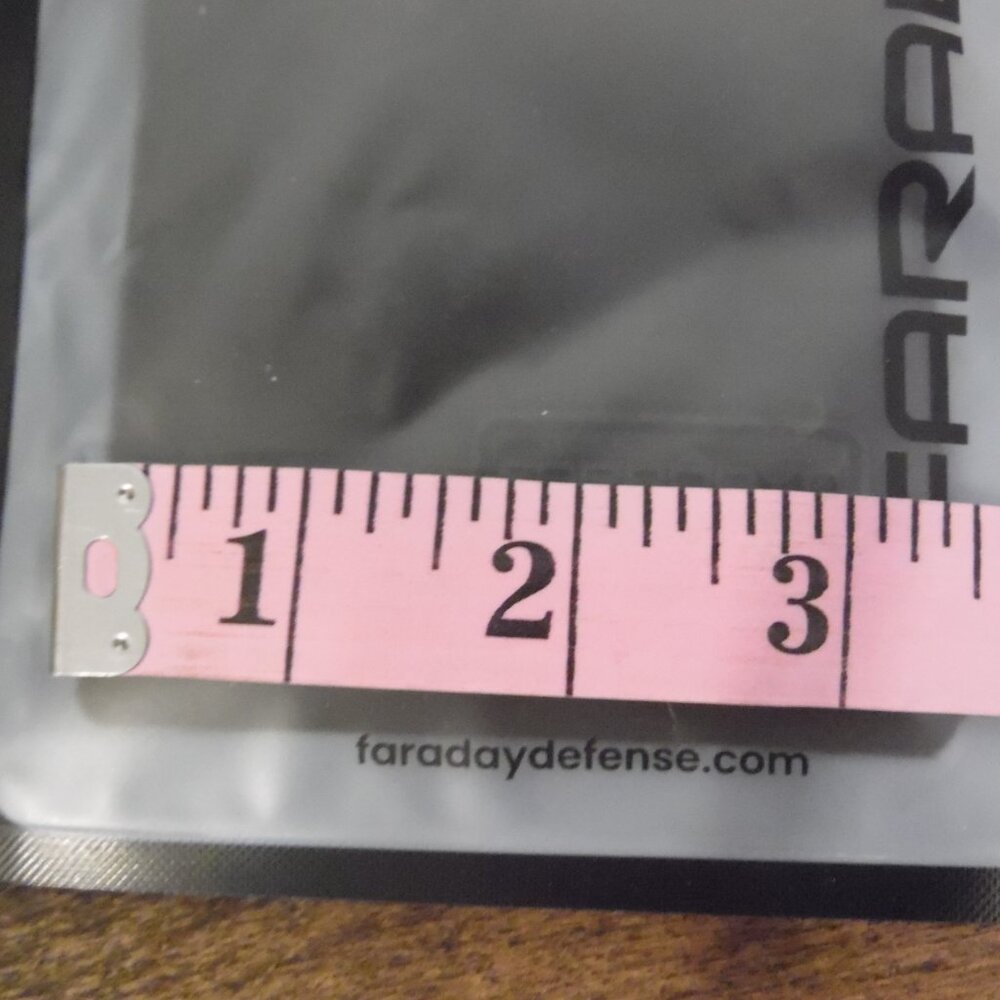 Faraday Bag Small size approx. 3.5"X6" Keeps your items secure and private - Picture 4 of 5